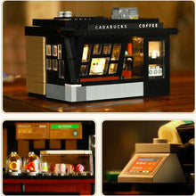 Load image into Gallery viewer, 768PCS MOC City Street Coffee Shop Store House Model Toy Building Block Brick Gift Kids Compatible Lego