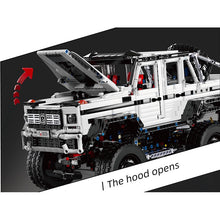 Load image into Gallery viewer, 3173PCS MOC Technic Large White AMG G63 6x6 SUV Off Road Car Model Toy Building Block Brick Gift Kids Compatible Lego 1:8