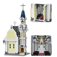 Load image into Gallery viewer, 4752PCS MOC City Street Architecture Medieval Church Model Toy Building Block Brick Gift Kids Compatible Lego