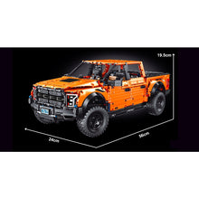 Load image into Gallery viewer, 3249PCS MOC Technic Orange F150 Raptor SUV Pick Up Car Truck Model Toy Building Block Brick Gift Kids Compatible Lego