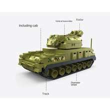 Load image into Gallery viewer, 846PCS Military WW2 HQ-17 Air Defense Missile System Tank Figure Model Toy Building Block Brick Gift Kids Compatible Lego
