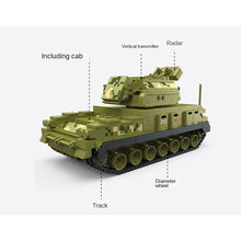 Load image into Gallery viewer, 846PCS Military WW2 HQ-17 Air Defense Missile System Tank Figure Model Toy Building Block Brick Gift Kids Compatible Lego