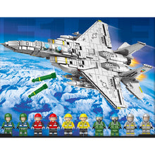 Load image into Gallery viewer, 2216PCS Military WW2 F15 E Eagle Air Fighter Figure Model Toy Building Block Brick Gift Kids