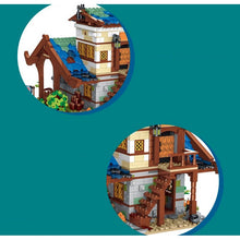 Load image into Gallery viewer, 1725PCS MOC City Street Town Medieval Barn Coach Model Building Block Brick Gift Set Kids New Compatible Lego