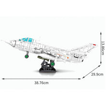 Load image into Gallery viewer, 679PCS MOC Military Q-5 Fantan Air Fighter Plane Figure Model Toy Building Block Brick Gift Kids
