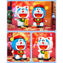 Load image into Gallery viewer, Doraemon Cartoon Comic Mini Figure Minifigure Christmas Construction Action Toy Cute Model Display Building Block Brick Educational Gift Set Kids