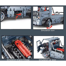 Load image into Gallery viewer, 2493PCS MOC Technic City Mini Truck Pick Up Van Car Vehicle Model Toy Building Block Brick Gift Kids Compatible Lego 1:10