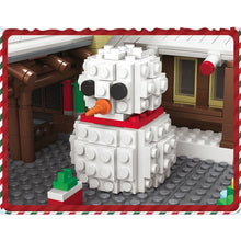 Load image into Gallery viewer, 2180PCS MOC Christmas Santa Claus Office House Tree Deer Snowman Rovaniemi Building Block Brick Model Toy Gift Set Kids New