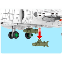 Load image into Gallery viewer, 679PCS MOC Military Q-5 Fantan Air Fighter Plane Figure Model Toy Building Block Brick Gift Kids