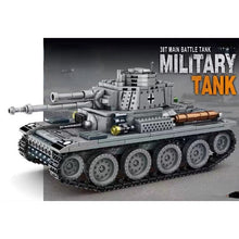 Load image into Gallery viewer, 502PCS WW2 38T Main Battle Tank Figure Model Toy Building Block Brick Gift Kids