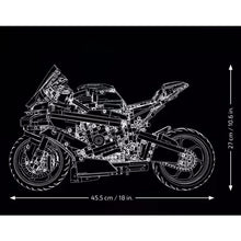 Load image into Gallery viewer, 1920PCS MOC Technic Large BMW RR Motorcycle Motor Bike Model Toy Building Block Brick Gift Kids Compatible Lego