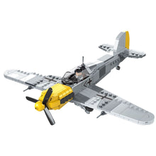 Load image into Gallery viewer, 414PCS Military WW2 BF-109 ME-109 Air Fighter Aircraft Figure Model Toy Building Block Brick Gift Kids Compatible Lego