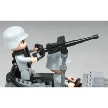 Load image into Gallery viewer, 508PCS Military WW2 R12 KFZ.B20 Jeep Liegender Bleistift DO17 Fighter Tank Figure Model Toy Building Block Brick Gift Kids Compatible Lego