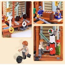 Load image into Gallery viewer, 2027PCS MOC Shipyard Fishing Boat Repair Shop Model Figures Toy Building Block Brick Gift Kids Compatible Lego