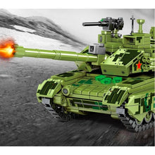 Load image into Gallery viewer, 641PCS WW2 Military 99A Main Battle Tank Figure Model Toy Building Block Brick Gift Kids