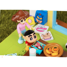 Load image into Gallery viewer, MOC Crayon Shin-chan Comic Cartoon Home House Figure Model Toy Building Block Brick Kids Gift