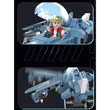 Load image into Gallery viewer, 268PCS MOC Military WW2 Pull Back Slug Flyer Air Fighter Plane Figure Model Toy Building Block Brick Gift Kids