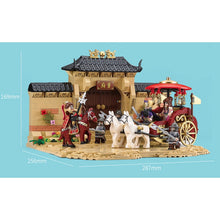 Load image into Gallery viewer, MOC Chinese Myth Scene Romance of the Three Kingdoms Model Figure Toy Building Block Brick Gift Kids
