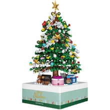 Load image into Gallery viewer, 506PCS Micro Mini Christmas Tree Music Musical Box Santa Model Building Block Brick Toy Gift Set Kids New