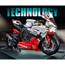 Load image into Gallery viewer, 2347PCS MOC Technic Speed R1 Racing Sports Motorcycle Motor Bike Model Toy Building Block Brick Gift Kids Compatible Lego 1:5
