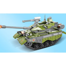 Load image into Gallery viewer, 596PCS Military WW2 8in1 Type 99A Main Battle Tank Model Toy Building Block Brick Gift Kids