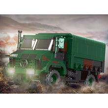 Load image into Gallery viewer, 411PCS WW2 Unimog Truck LKW 2T GL Model Toy Building Block Brick Gift Kids