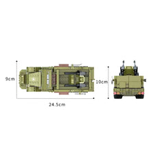 Load image into Gallery viewer, 603PCS Military WW2 M16 MGMC Halftrack Vehicle Figure Model Toy Building Block Brick Gift Kids Compatible Lego