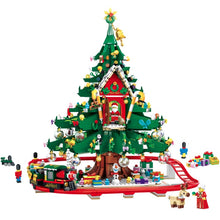 Load image into Gallery viewer, 2100PCS MOC Sweet Christmas Tree House Train Santa Model Building Block Brick Toy Gift Set Kids New Compatible with