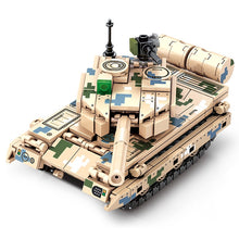 Load image into Gallery viewer, 323PCS MOC Military Type 15 Light Tank Figure Model Toy Building Block Brick Gift Kids