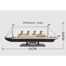 Load image into Gallery viewer, 1088PCS MOC Large Titanic Cruise Ship Boat Model Toy Building Block Brick Gift Kids Compatible Lego
