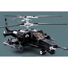 Load image into Gallery viewer, 330PCS Military Kamov Ka-50 Hokum Helicopter Figure Model Toy Building Block Brick Gift Set Kids New
