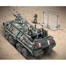 Load image into Gallery viewer, 1036PCS Military IFV M127 Stryker Armored Vehicle Figures Model Building Block Brick Toy Gift Set Kids New Compatible Lego