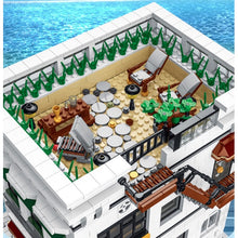 Load image into Gallery viewer, 4039PCS MOC City Street Town Seafood Restaurant Dinning Model Toy Building Block Brick Gift Kids Compatible Lego