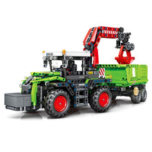 Load image into Gallery viewer, 1481PCS Technic Mechanical Farm Tractor Harvester Model Toy Building Block Brick Gift Kids Compatible Lego