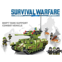 Load image into Gallery viewer, 519PCS MOC Military BMPT Tank Support Combat Vehicle Figure Model Toy Building Block Brick Gift Kids