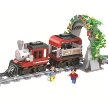 Load image into Gallery viewer, 364PCS MOC City Railway Travel Scenic Train Track Figure Scene Model Toy Building Block Brick Gift Kids Compatible Lego