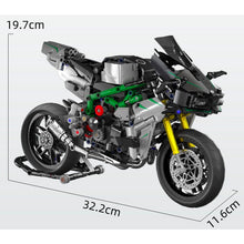 Load image into Gallery viewer, 858PCS Technic MOC Kawasaki Ninja Motorcycle Motor Bike Model Toy Building Block Brick Gift Kids