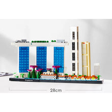 Load image into Gallery viewer, 829PCS MOC Architecture Singapore City View Line Model Toy Building Block Brick Gift Kids Compatible Lego