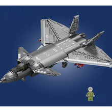 Load image into Gallery viewer, 1033PCS Military WW2 Chengdu J-20 Fire Fang Air Fighter Aircraft Figure Model Toy Building Block Brick Gift Kids Compatible Lego