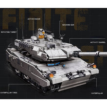 Load image into Gallery viewer, 1498PCS Military WW2 Leopard 2A7 Treads Tank Model Toy Building Block Brick Gift Kids Compatible Lego