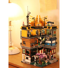 Load image into Gallery viewer, 4184PCS MOC Micro Mini City Street Hongkong Town Plaza Tower Figure Model Toy Building Block Brick Gift Kids