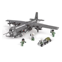 Load image into Gallery viewer, 1713PCS Military WW2 Lockheed Air Gunship Plane Figure Model Toy Building Block Brick Gift Kids Compatible Lego