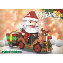 Load image into Gallery viewer, 390PCS MOC Christmas Santa Reindeer Car Model Building Block Brick Toy Gift Set Kids New
