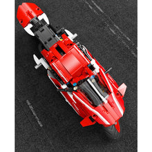 Load image into Gallery viewer, 729PCS MOC Technic Ducati V4 Motorcycle Motor Bike Model Toy Building Block Brick Gift Kids