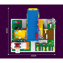 Load image into Gallery viewer, 1489PCS MOC City Street Container Bar Pub Model Toy Building Block Brick Gift Kids Compatible Lego