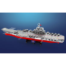 Load image into Gallery viewer, 3010PCS Military WW2 Large Shandong Class Aircraft Carrier PLA NAVY Figure Model Toy Building Block Brick Gift Kids Compatible Lego