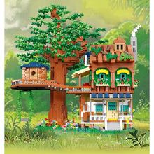 Load image into Gallery viewer, MOC Micro Mini Elf Tree House Garden Figure Model Toy Building Block Brick Gift Kids Cute