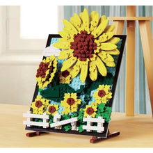 Load image into Gallery viewer, 666PCS Sunflower Helianthus Model Display Toy Building Block Brick Gift Set Kids New