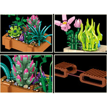 Load image into Gallery viewer, 963PCS Bonsai Mini Succulent Plants Flower Model Building Block Brick Toy Display Gift Set Kids New