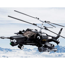 Load image into Gallery viewer, 330PCS Military Kamov Ka-50 Hokum Helicopter Figure Model Toy Building Block Brick Gift Set Kids New